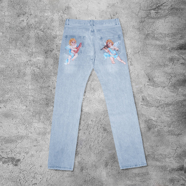 Casual little angel jeans