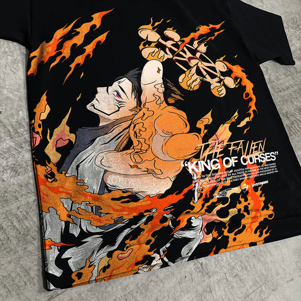 King of Curses printed T-shirt