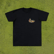 Trendy print street style T-shirt short sleeves