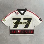 Global Saints Casual Street Mesh Jersey