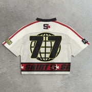 Global Saints Casual Street Mesh Jersey