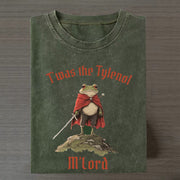 Twas the Tylenol M'lord Distressed T-shirt