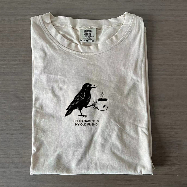Raven Crow Coffee T-shirt