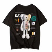 Personality trend loose wild ins Hong Kong style T-shirt