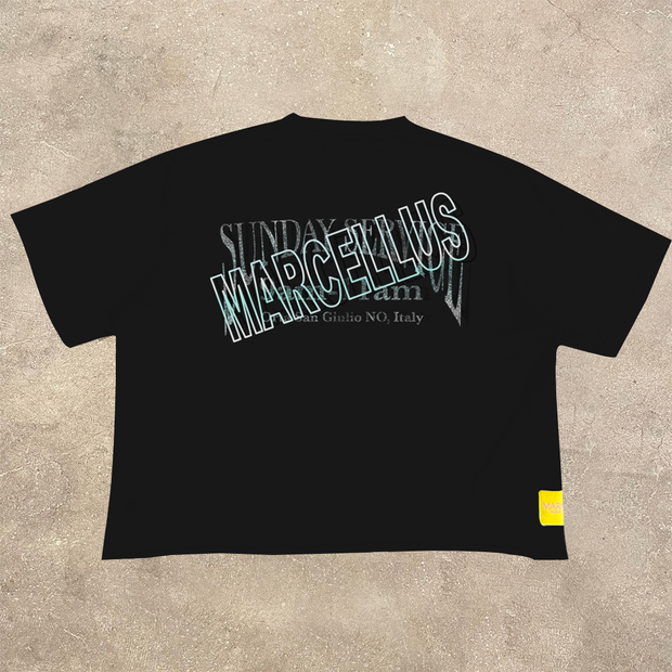 Fashionable and personalized alien print short-sleeved T-shirt