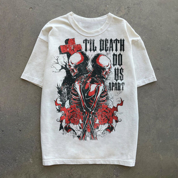 Hip Hop Skull Fashion Sports T-Shirt