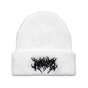 Embroidered Autumn Warm Knitted Ski Beanie Hat