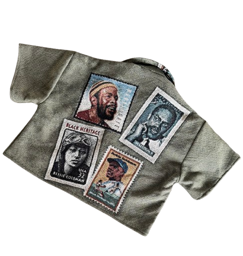 Casual Vintage Lapel Zip-Up Shirt