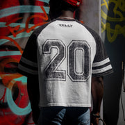 Casual Street Stitching Vintage T-shirt