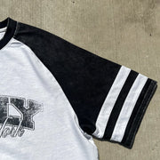 Casual Street Stitching Vintage T-shirt