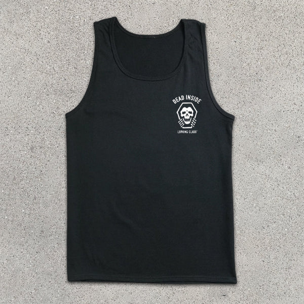 Skull Graphic Print Tank Top