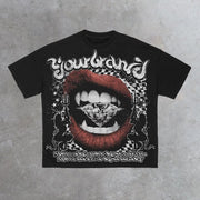 Forever Diamond Print Short Sleeve T-Shirt
