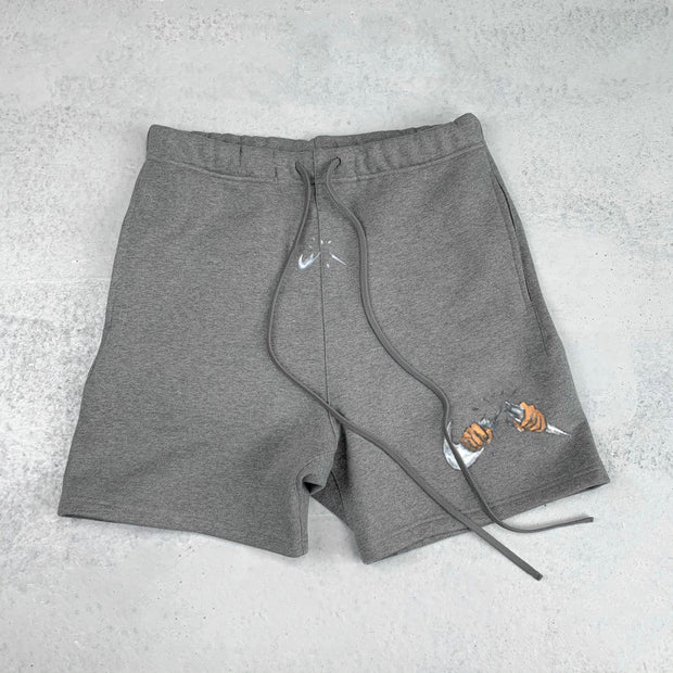 Street personality printed casual shorts