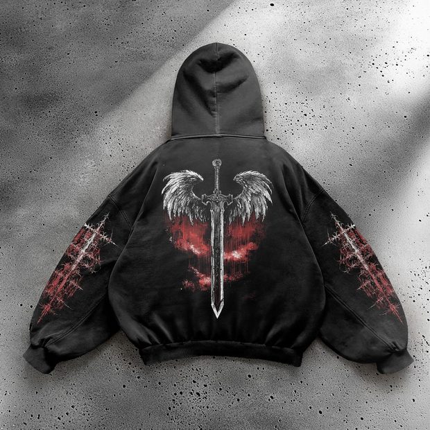 Personalized Vintage Custom Graphic Hoodie
