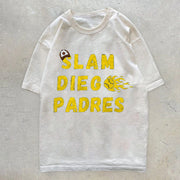 Printed Casual Street Hip Hop Short Sleeve T-Shirt