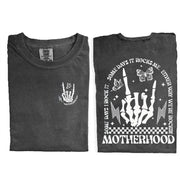 Motherhood Rock Skeleton T-shirt