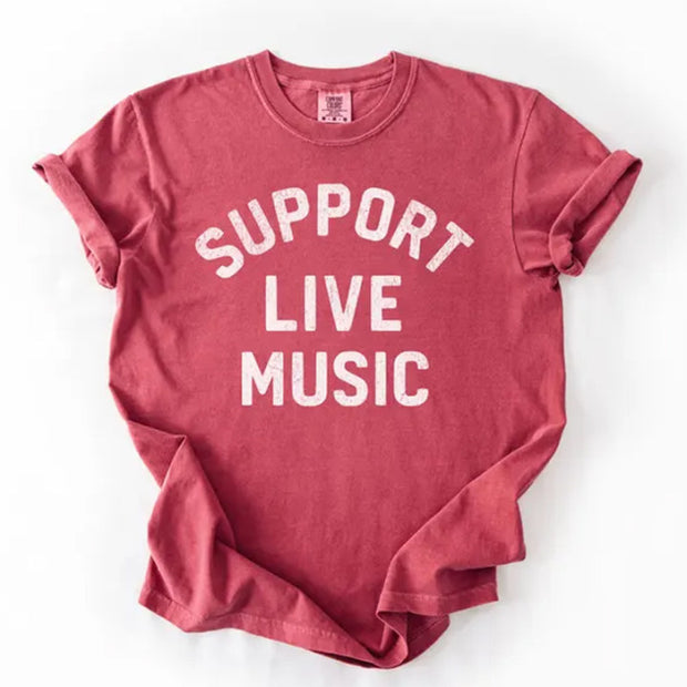 Support Live Music T-shirt