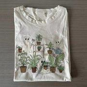 Ghost Plant Shirts Crazy Plant Lady T-shirt