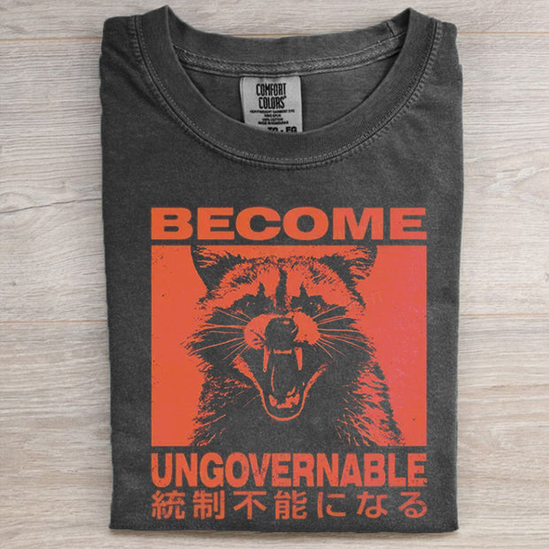 Ungovernable Raccoon T-shirt