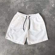 Casual solid color all-match casual loose five-point beach pants