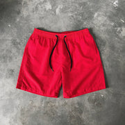 Casual solid color all-match casual loose five-point beach pants