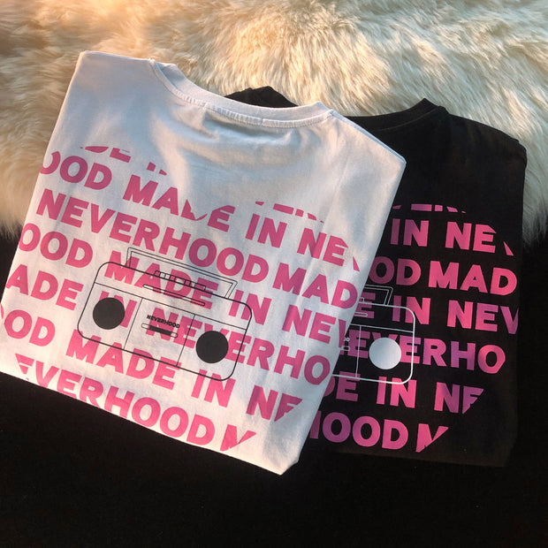 Jew4room letter love simple personality sports short-sleeved T-shirt