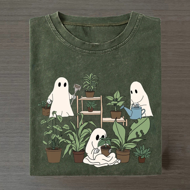 Ghost Plant Shirts Crazy Plant Lady T-shirt