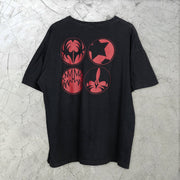 Fashion brand printed street style loose retro T-shirt