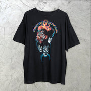 Fashion brand printed street style loose retro T-shirt