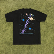 Happy Planet Personalized Print Street T-shirt