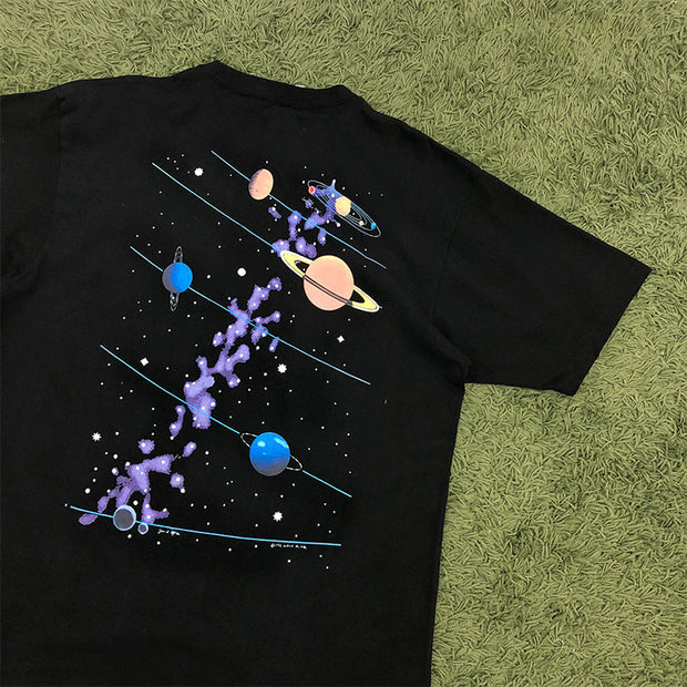 Happy Planet Personalized Print Street T-shirt