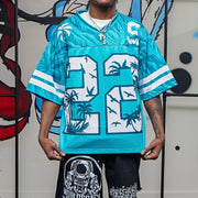 Hawaiian casual mesh jersey