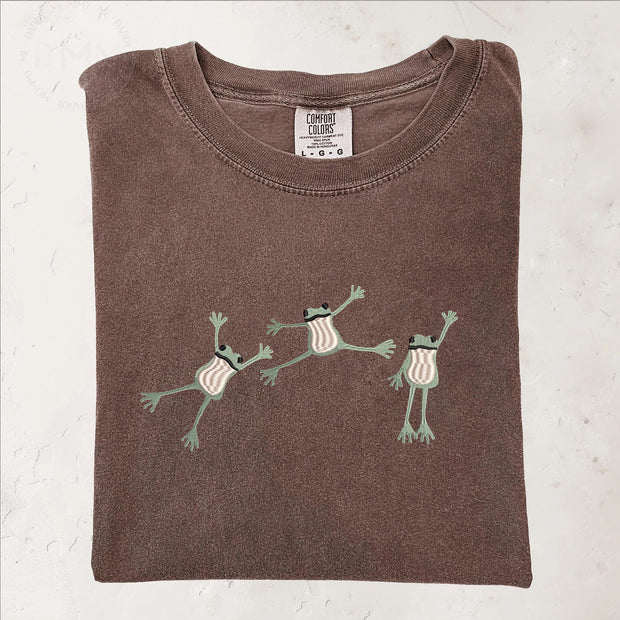 Embroidered Frog T-shirt