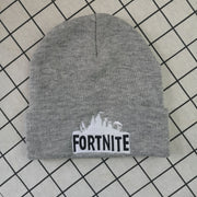 Anime Fortnite knitted hat embroidered woolen hat pullover hat