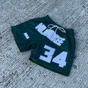 Casual and personalized solid color sports fitness shorts