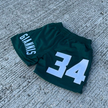 Casual and personalized solid color sports fitness shorts