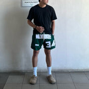 Casual and personalized solid color sports fitness shorts