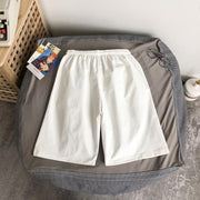 Trend solid color sports shorts