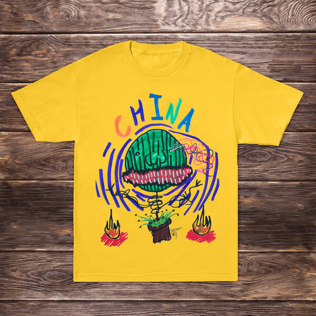 Personalized printed short-sleeved T-shirt