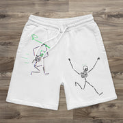 Fashion Retro Casual Loose Sports Shorts