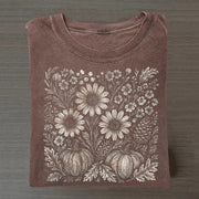 Boho Fall Floral T-shirt