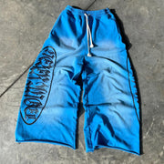 Casual Street Retro Wide Leg Heavyweight Sweatpants