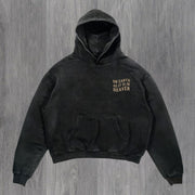 Personalized fashion letter pattern hoodie