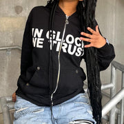 In Glock We Trust Zip Hoodie