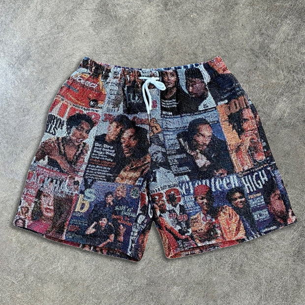 Vintage Magazine Shorts