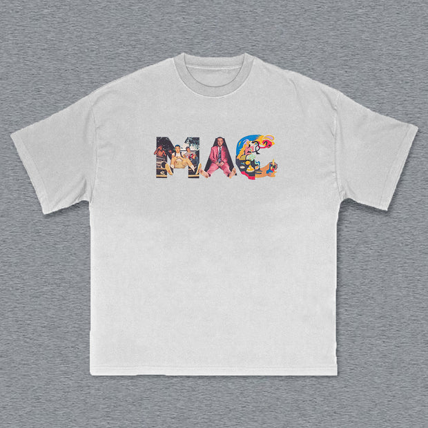 Casual Print Short Sleeve T-Shirt