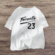 Casual print trendy street style T-shirt