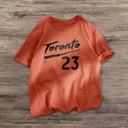 Casual print trendy street style T-shirt