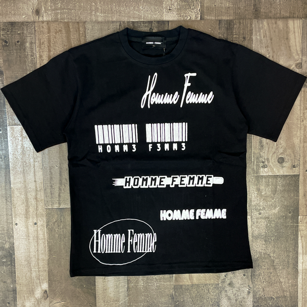 Fashion street style printed short-sleeved T-shirt