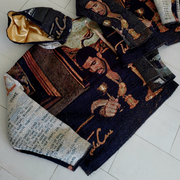 Retro Pop Character Tapestry Hoodie